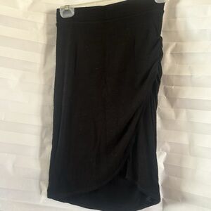 Wilfred Free Women’s Black Skirt Elastic Waist Size XS Casual Minimalist Style